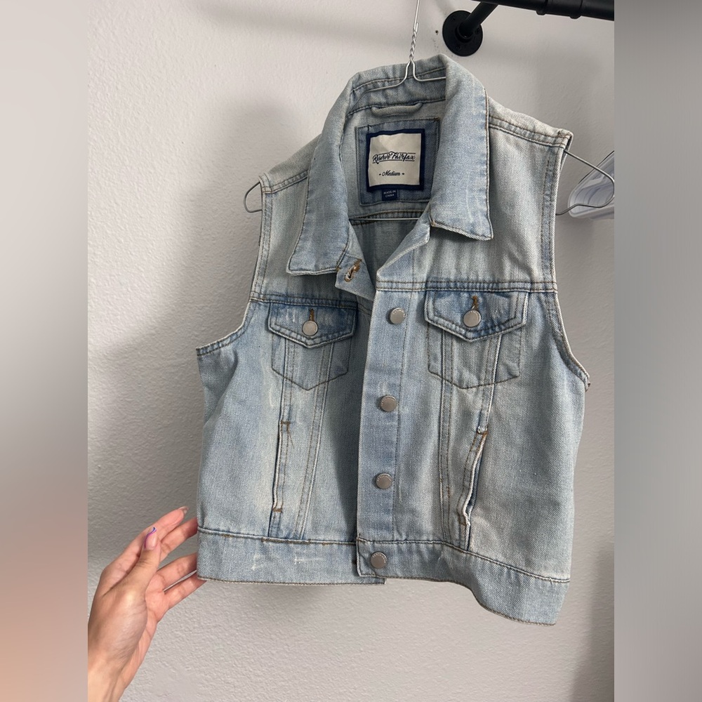 Denim vest